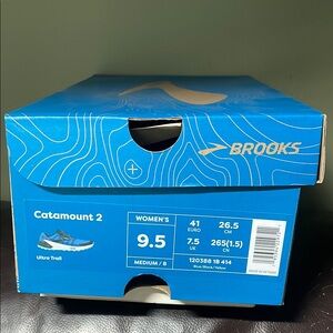 Brooks Catamount 2 Women's Shoes - Blue and Yellow